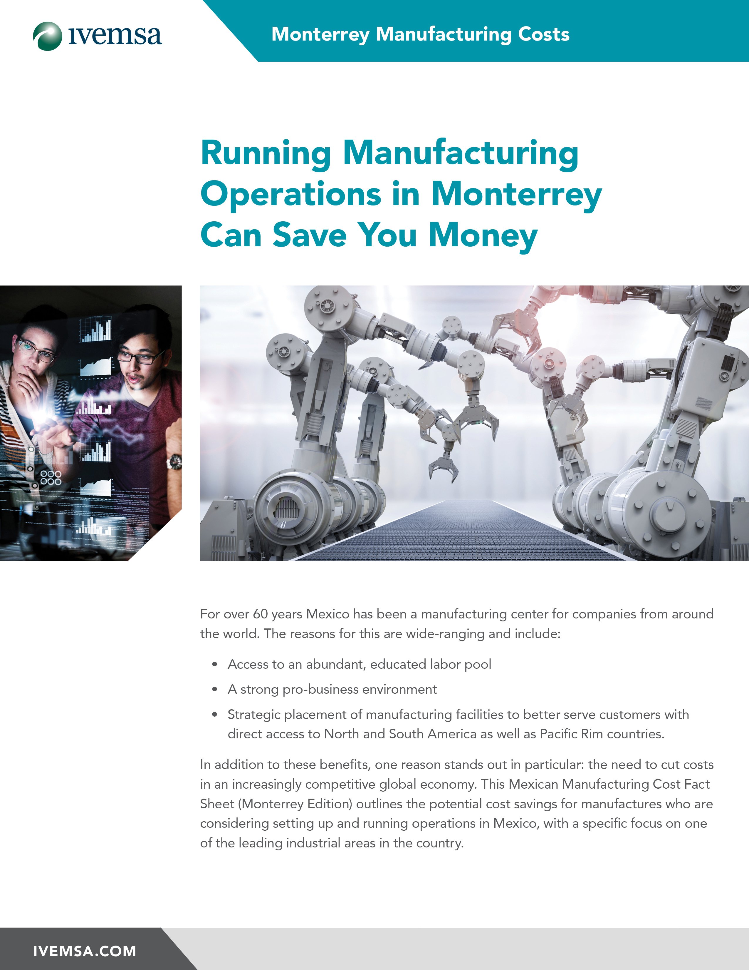 IVEMSA_Guide-MXManufacturingCosts_Monterrey Cover